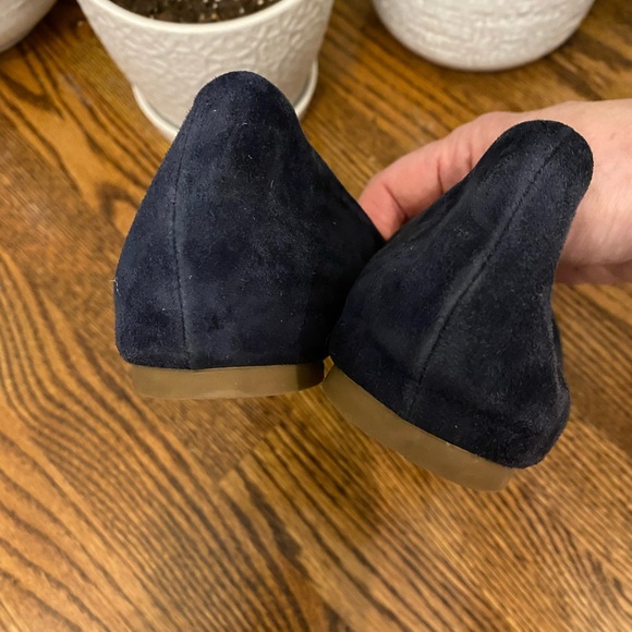 EUC Blue Suede JCrew flats - Picture 3 of 4